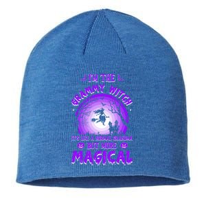 IM The Grammy Witch Like A Normal Grandma Magical Halloween Gift Sustainable Beanie