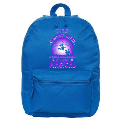 IM The Grammy Witch Like A Normal Grandma Magical Halloween Gift 16 in Basic Backpack