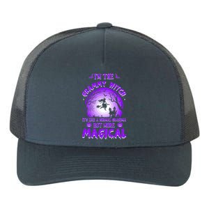 IM The Grammy Witch Like A Normal Grandma Magical Halloween Gift Yupoong Adult 5-Panel Trucker Hat