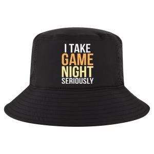 I Take Game Night Seriously Board Game Gift Cool Comfort Performance Bucket Hat