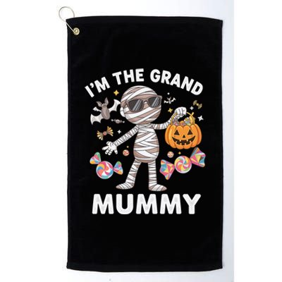 IM The Grand Mummy Halloween Mummy Costume Candy Gift Platinum Collection Golf Towel