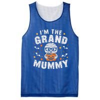 IM The Grand Mummy Halloween Mummy Costume Grandmother Gift Mesh Reversible Basketball Jersey Tank