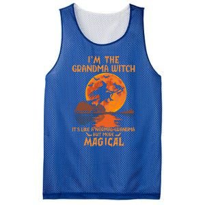 IM The Grandma Witch Like A Normal Grandma Halloween Funny Gift Meaningful Gift Mesh Reversible Basketball Jersey Tank