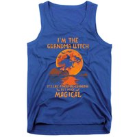 IM The Grandma Witch Like A Normal Grandma Halloween Funny Gift Meaningful Gift Tank Top