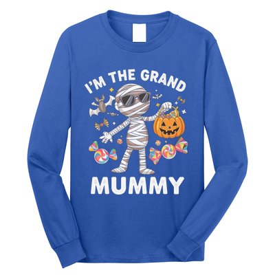 IM The Grand Mummy Halloween Mummy Costume Candy Gift Long Sleeve Shirt