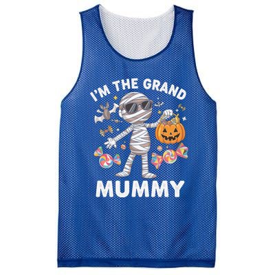 IM The Grand Mummy Halloween Mummy Costume Candy Gift Mesh Reversible Basketball Jersey Tank