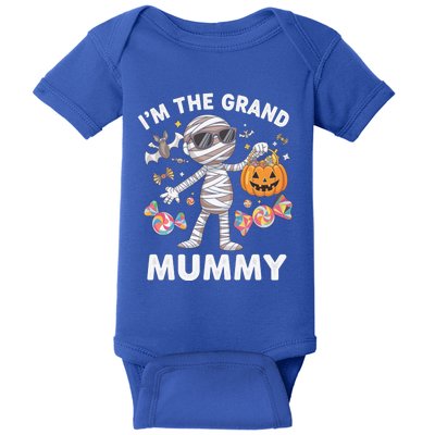 IM The Grand Mummy Halloween Mummy Costume Candy Gift Baby Bodysuit