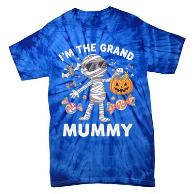 IM The Grand Mummy Halloween Mummy Costume Candy Gift Tie-Dye T-Shirt