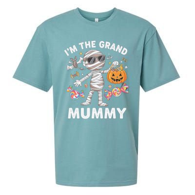 IM The Grand Mummy Halloween Mummy Costume Candy Gift Sueded Cloud Jersey T-Shirt