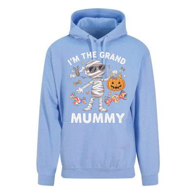 IM The Grand Mummy Halloween Mummy Costume Candy Gift Unisex Surf Hoodie