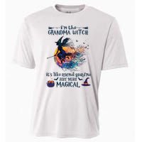 Im The Grandma Witch Like A Normal Grandma Halloween Cooling Performance Crew T-Shirt