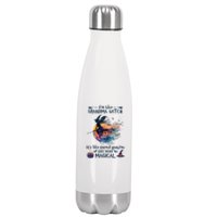 Im The Grandma Witch Like A Normal Grandma Halloween Stainless Steel Insulated Water Bottle