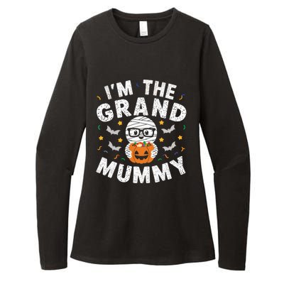 IM The Grand Mummy Halloween Mummy Costume Grandparent Gift Womens CVC Long Sleeve Shirt