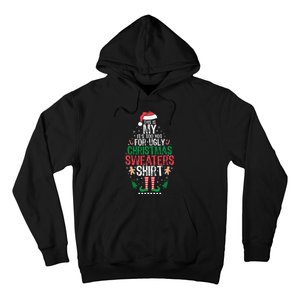 It's Too Hot For Ugly Christmas Funny Xmas  Hoodie