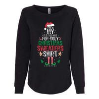 It's Too Hot For Ugly Christmas Funny Xmas  Womens California Wash Sweatshirt