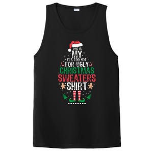 It's Too Hot For Ugly Christmas Funny Xmas  PosiCharge Competitor Tank