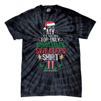 It's Too Hot For Ugly Christmas Funny Xmas  Tie-Dye T-Shirt