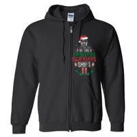 It's Too Hot For Ugly Christmas Funny Xmas  Full Zip Hoodie