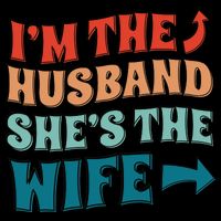 I'm The Husband She's The Wife Funny Impact Tech Backpack