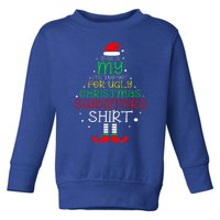 ItS Too Hot For Ugly Christmas Funny Xmas Toddler Sweatshirt