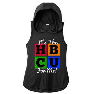 It's The HBCU For Me Apparel Ladies PosiCharge Tri-Blend Wicking Draft Hoodie Tank