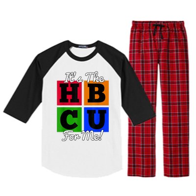 It's The HBCU For Me Apparel Raglan Sleeve Pajama Set