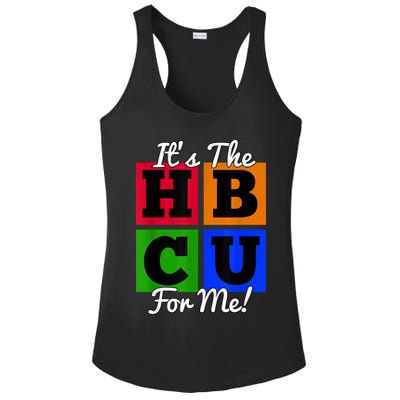 It's The HBCU For Me Apparel Ladies PosiCharge Competitor Racerback Tank