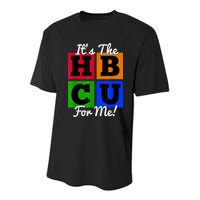 It's The HBCU For Me Apparel Youth Performance Sprint T-Shirt