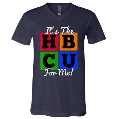 It's The HBCU For Me Apparel V-Neck T-Shirt