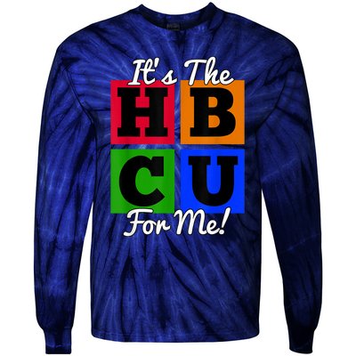 It's The HBCU For Me Apparel Tie-Dye Long Sleeve Shirt