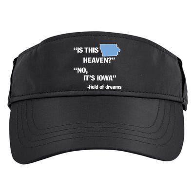 Is This Heaven No Its Iowa Adult Drive Performance Visor