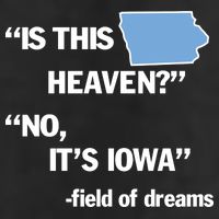 Is This Heaven No Its Iowa Trucker Hat