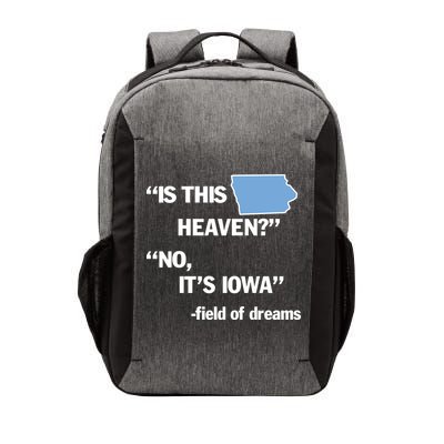 Is This Heaven No Its Iowa Vector Backpack