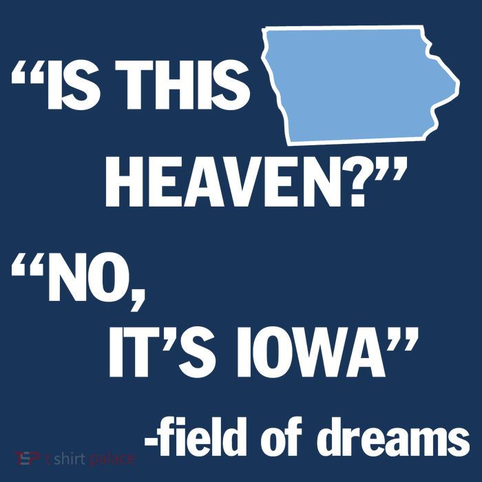 Is This Heaven No Its Iowa Apron