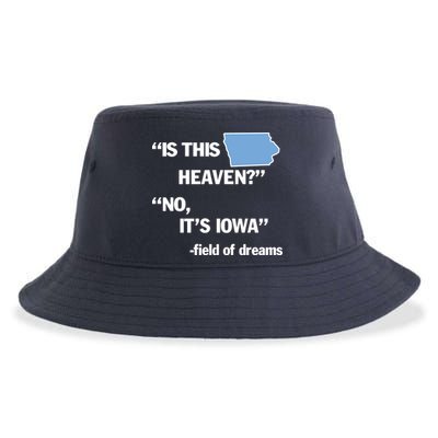Is This Heaven No Its Iowa Sustainable Bucket Hat