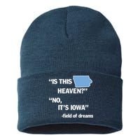 Is This Heaven No Its Iowa Sustainable Knit Beanie