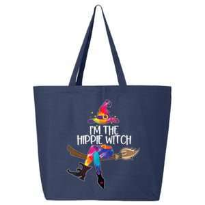 Im The Hippie Witch Halloween Matching Tie Dye Group 25L Jumbo Tote