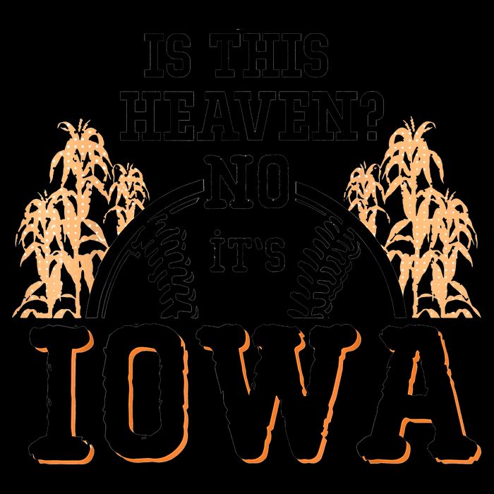 Is This Heaven No It’s Iowa Baseball Field Of Dreams Drawstring Bag