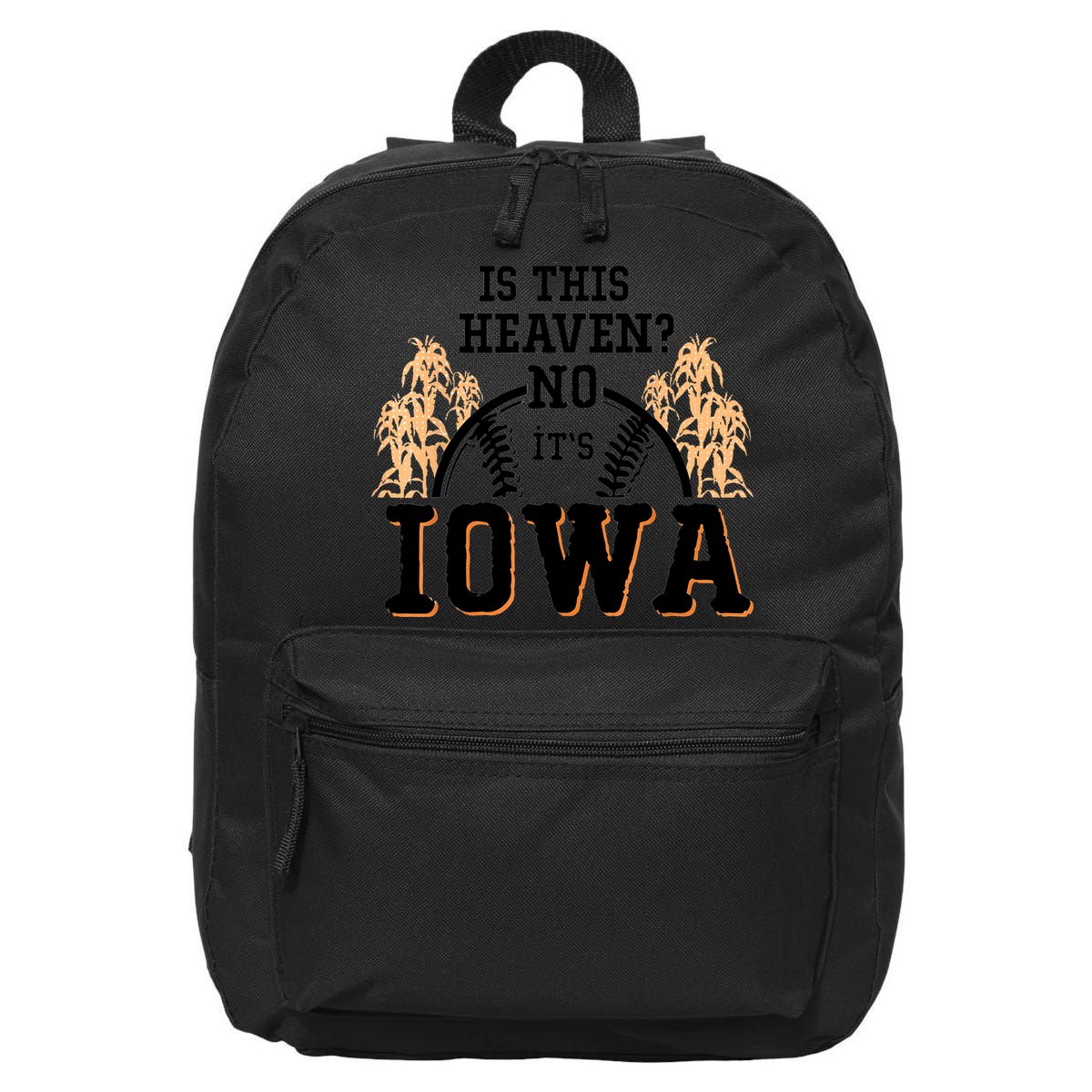 Is This Heaven No It’s Iowa Baseball Field Of Dreams 16 in Basic Backpack
