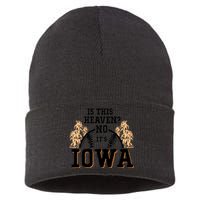 Is This Heaven No It’s Iowa Baseball Field Of Dreams Sustainable Knit Beanie