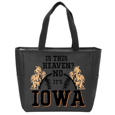 Is This Heaven No It’s Iowa Baseball Field Of Dreams Zip Tote Bag