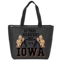 Is This Heaven No It’s Iowa Baseball Field Of Dreams Zip Tote Bag