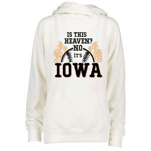 Is This Heaven No It’s Iowa Baseball Field Of Dreams Womens Funnel Neck Pullover Hood