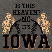 Is This Heaven No It’s Iowa Baseball Field Of Dreams Cotton Canvas Backpack