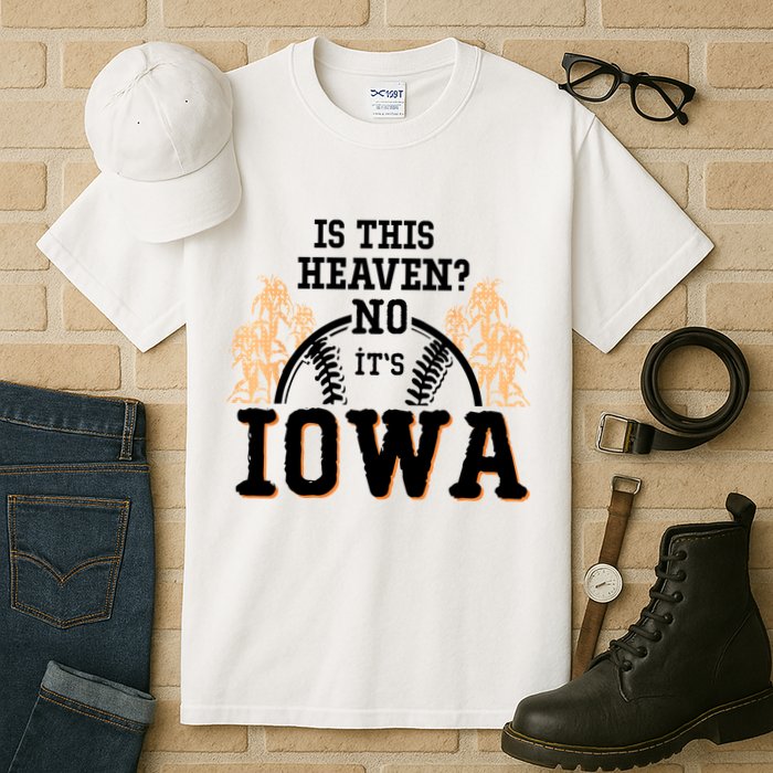 Is This Heaven No It’s Iowa Baseball Field Of Dreams Tall T-Shirt