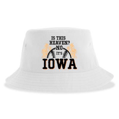 Is This Heaven No It’s Iowa Baseball Field Of Dreams Sustainable Bucket Hat