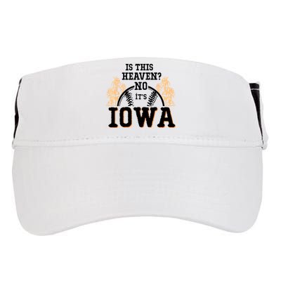 Is This Heaven No It’s Iowa Baseball Field Of Dreams Adult Drive Performance Visor