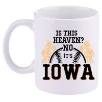 Is This Heaven No It’s Iowa Baseball Field Of Dreams 11oz C Handle Ceramic Mug