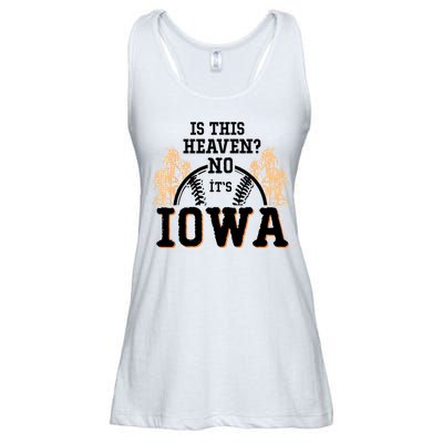 Is This Heaven No It’s Iowa Baseball Field Of Dreams Ladies Essential Flowy Tank