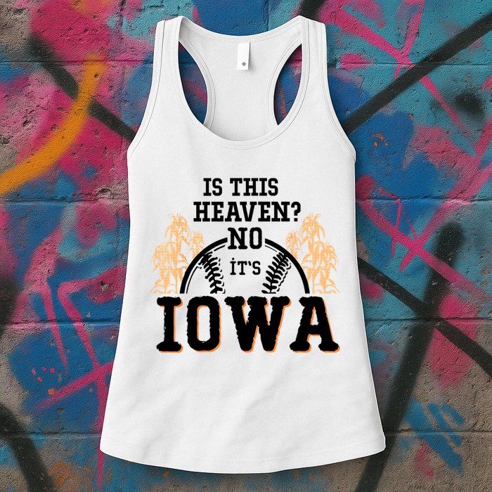 Is This Heaven No It’s Iowa Baseball Field Of Dreams Womens Tank Top